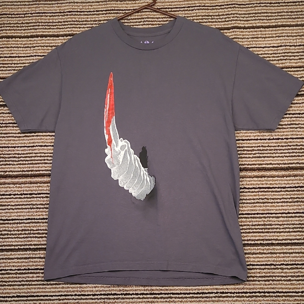 Death Of A Unicorn Promo A24 SXSW Exclusive I Was Gored At SXSW Mens T Shirt‎ L